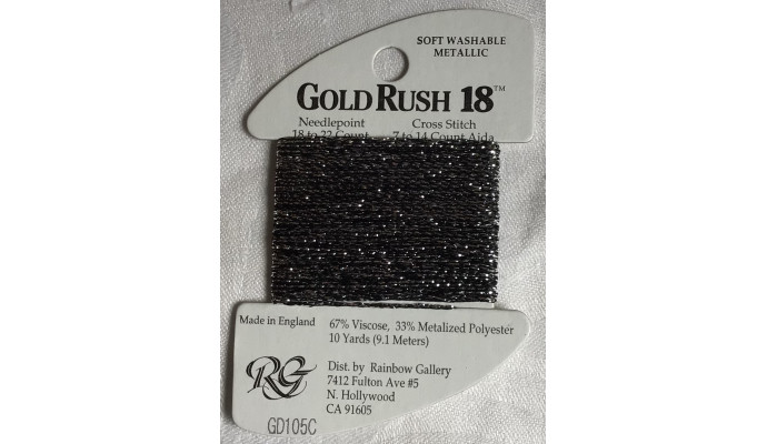 Gold Rush 105 Black Silver