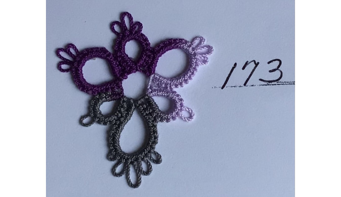 Lizbeth 20, #173, Purple Marble