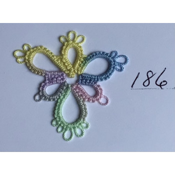 Lizbeth 20, #186, Pastel Petals
