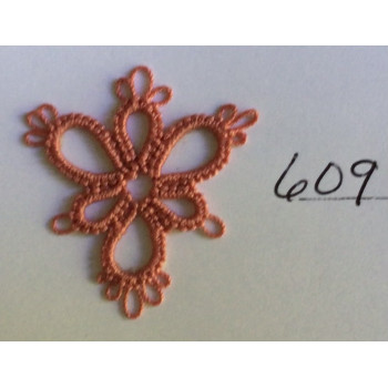 Lizbeth 10, #609, Coral Pink Dark