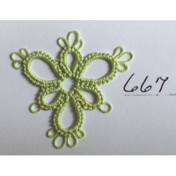Lizbeth 10, #667, Orchid Green Medium