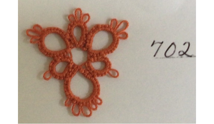 Lizbeth 10, #702, Coral Orange Medium