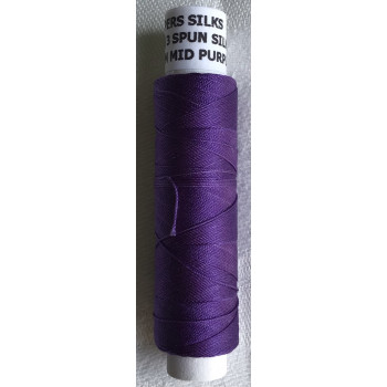 80/3 Spun Silk Mid Purple
