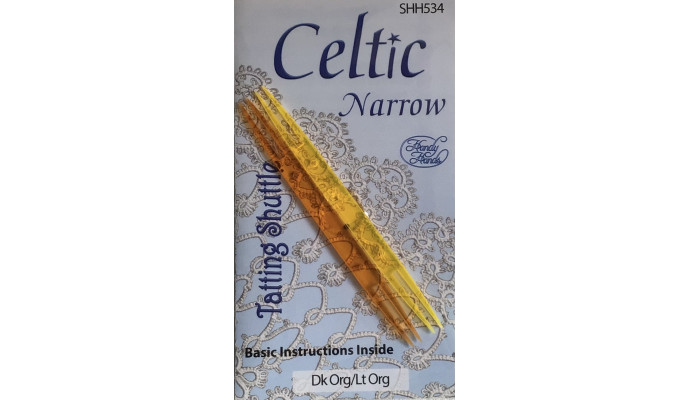 Celtic Shuttles - Dark and Light Orange