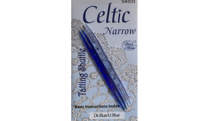 Celtic Shuttles - Dark and Light Blue