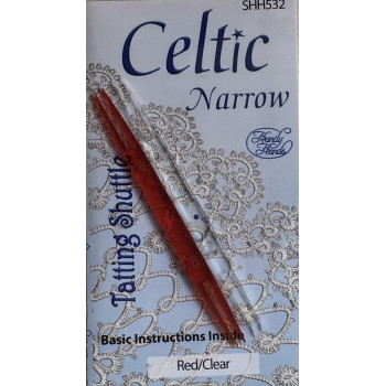 Celtic Shuttles - Red and Clear