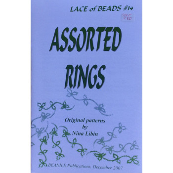 Lace of Beads #14, Assorted Rings - Nina Libin